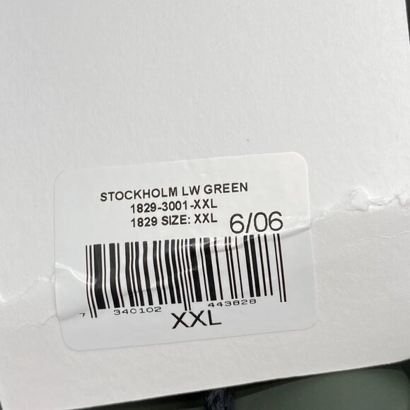 Stutterheim Unisex Stockholm Lightweight Rain Coat Size XXL Green - Picture 7 of 13